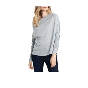 STATE Sparkle Cozy Knit Soft Ecru